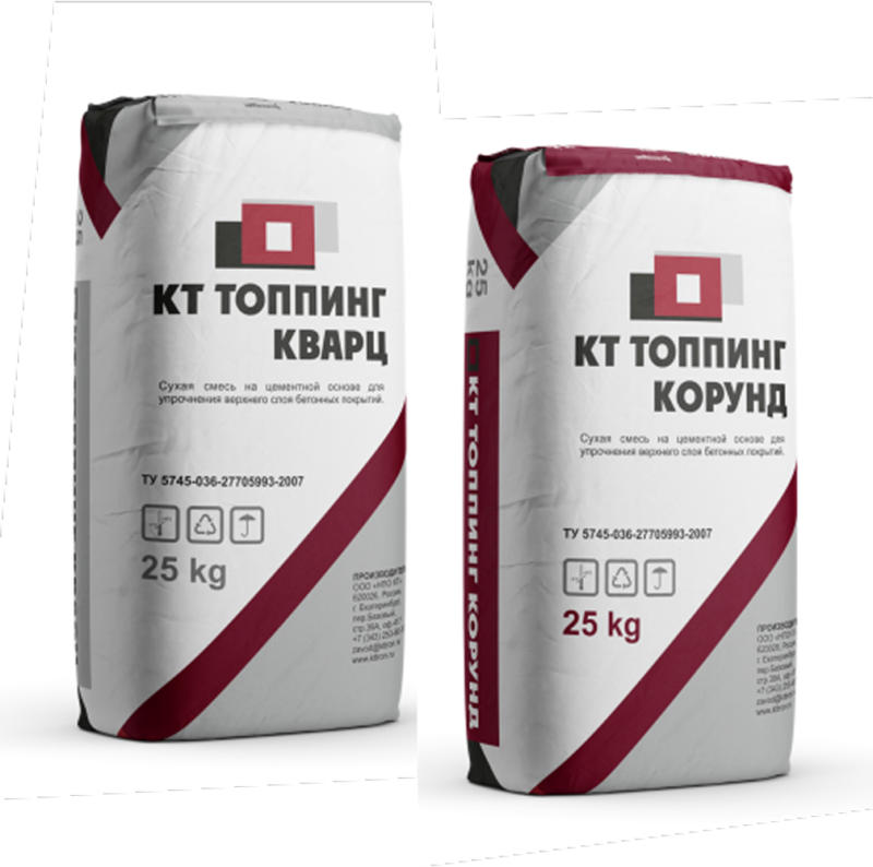 КТтоппинг (сухая смесь для упрочнения верхнего слоя бетонных покрытий)